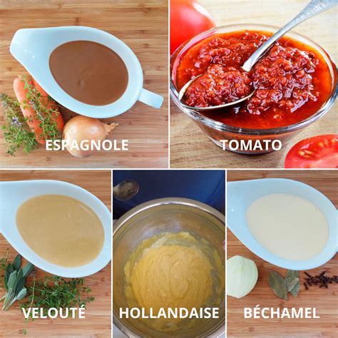 chloe famiyl sauces|the five mother sauces.